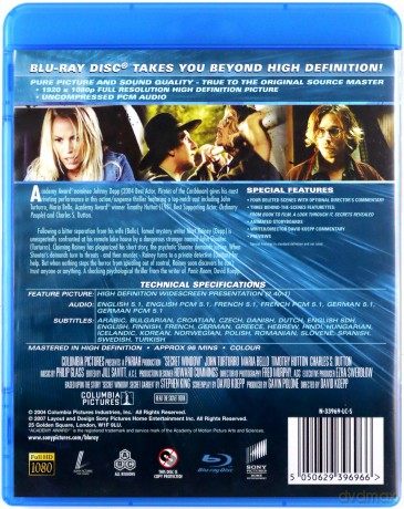 Sekretne okno [Blu-Ray]