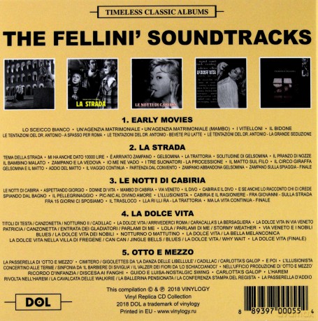 Fellini's soundtracks: Timeless Classic Albums [BOX] [5CD]