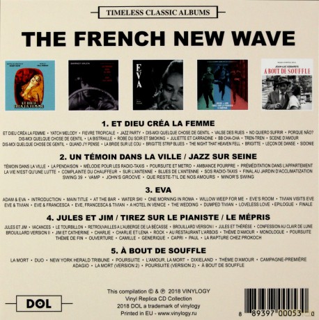 French New Wave: Timeless Classic Albums [BOX] [5CD]