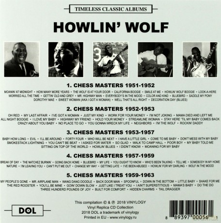 Howlin' Wolf: Timeless Classic Albums [BOX] [5CD]
