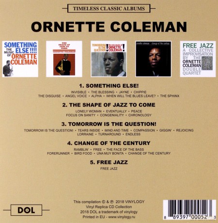 Ornette Coleman: Timeless Classic Albums [BOX] [5CD]