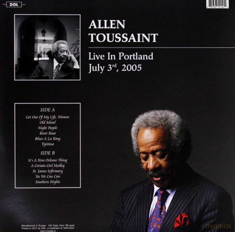 Allen Toussaint: Live In Portland July 3rd 2005 [Winyl]