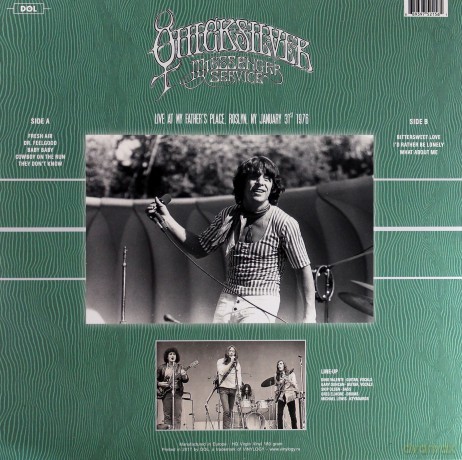 Quicksilver Messenger Services: Live At My Father'S Place Rosyln Ny January 31St 1976 [Winyl]