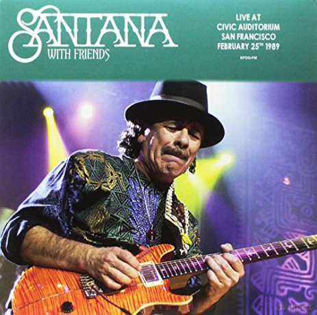 Santana With Friends: Live At Civic Auditorium In San Francisco February 25 1989 [Winyl]