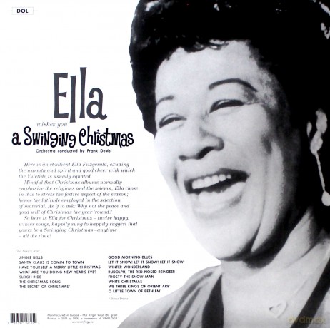 Ella Fitzgerald: Ella Wishes You A Swinging Christmas (Coloured) [Winyl]