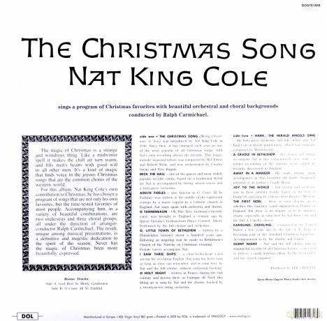 Nat King Cole: The Christmas Song (Coloured) [Winyl]
