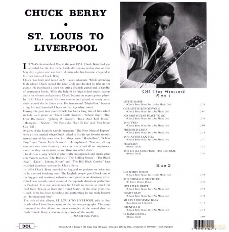 Chuck Berry: St. Louis To Liverpool [Winyl]