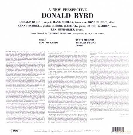 Donald Byrd: A New Perspective [Winyl]
