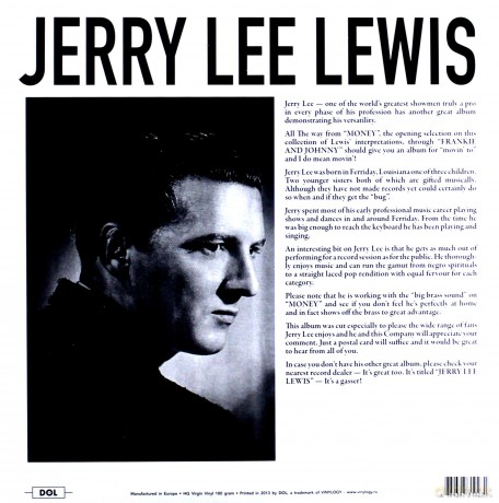 Jerry Lee Lewis: Jerry Lee's Greatest [Winyl]