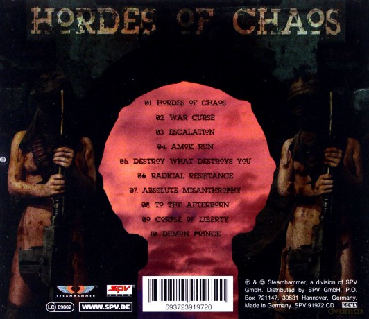Kreator: Hordes Of Chaos [CD]