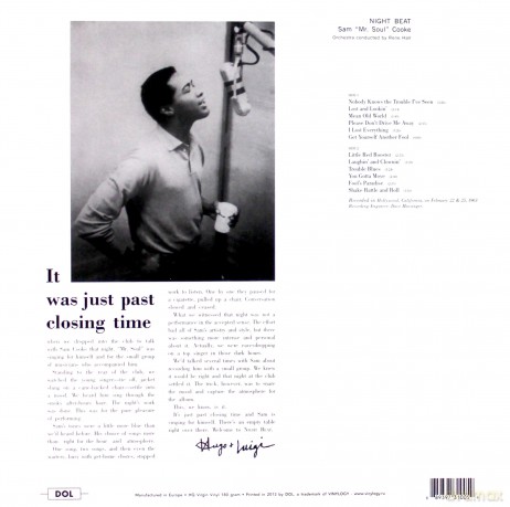 Sam Cooke: Night Beat [Winyl]