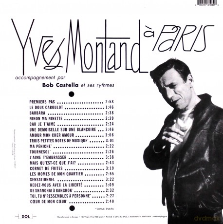 Yves Montand: A Paris [Winyl]