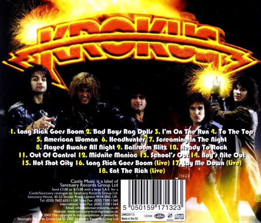 Krokus: Long Stick Goes Boom [CD]