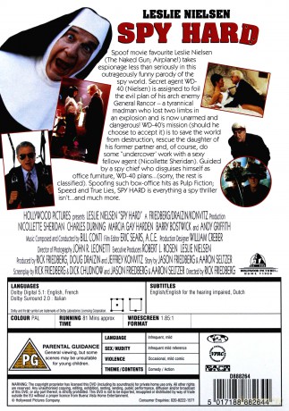 Spy Hard (Szklanka po łapkach) [DVD]