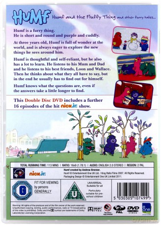 Humf: Humf And The Fluffy Thing And Other Furry Tales [2DVD]