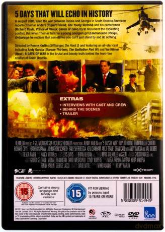 5 Days Of War (5 dni wojny) [DVD]
