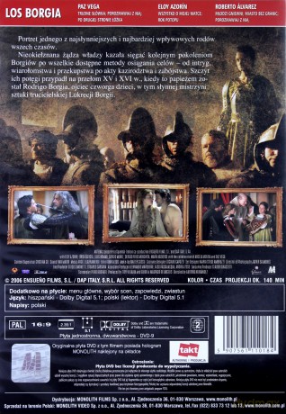 Rodzina Borgiów [DVD]