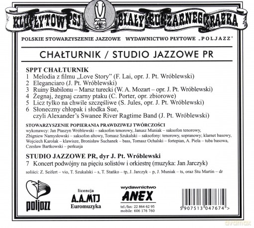 S.P.P.T. Chałturnik: Studio Jazzowe PR (digipack) [CD]