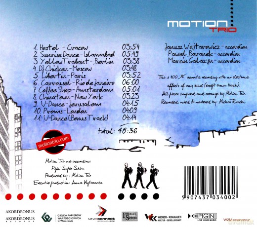Motion Trio: Metropolis (digipack) [CD]