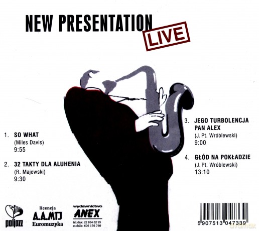 Jan Ptaszyn Wróblewski: New Presentation Live (digipack) [CD]