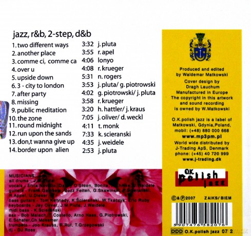 J. M. Pluta: Two Different Ways [CD]