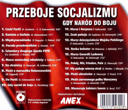 Przeboje Socjalizmu: Gdy Naród do Boju [CD]