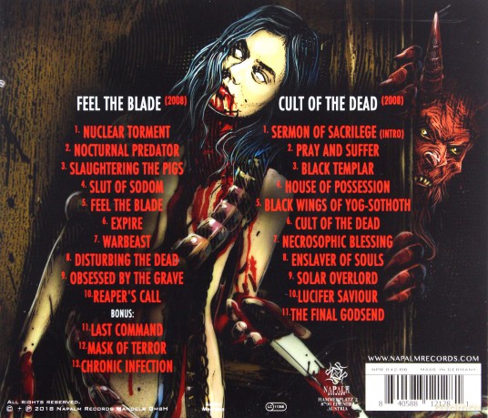 Legion Of The Damned: Feel The Blade Cult Of The Dead [2CD]