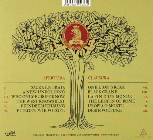 Rome: Le Ceneri Di Heliodoro (digipack) [CD]