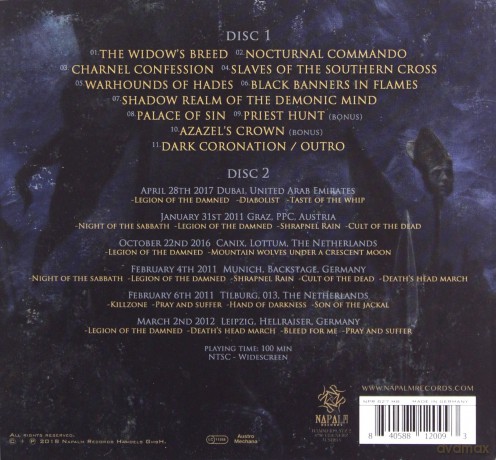 Legion Of The Damned: Slaves Of The Shadow Realm (Limited) (digipack) [DVD]+[CD]