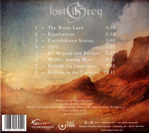 Lost In Grey: The Waste Land (digipack) [CD]