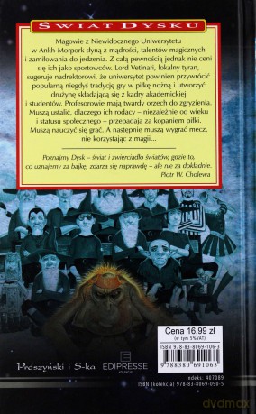 Niewidoczni Akademicy część I. Świat Dysku (Tom 16) - Terry Pratchett [KSIĄŻKA]