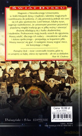 Niewidoczni Akademicy część II. Świat Dysku (Tom 17) - Terry Pratchett [KSIĄŻKA]