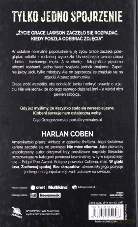 Tylko jedno spojrzenie - Harlan Coben [KSIĄŻKA]