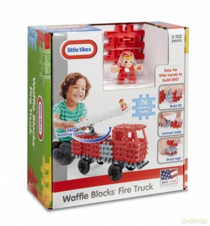 WAFFLE BLOCKS Straż Pożarna [KLOCKI]