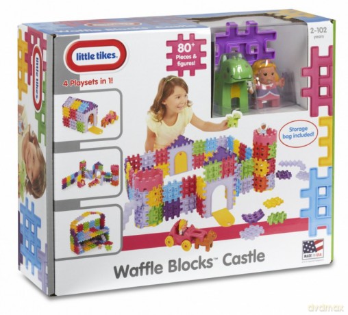 WAFFLE BLOCKS Zamek [KLOCKI]