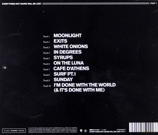 FOALS: Everything Not Saved Will Be Lost Part 1 [CD]