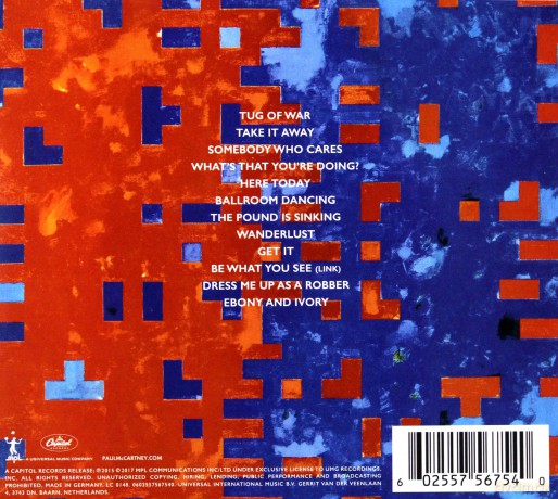 Paul McCartney: Tug Of War [CD]