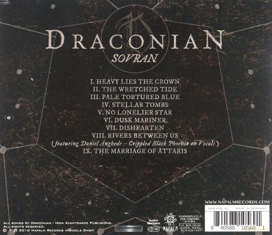 Draconian: Sovran [CD]