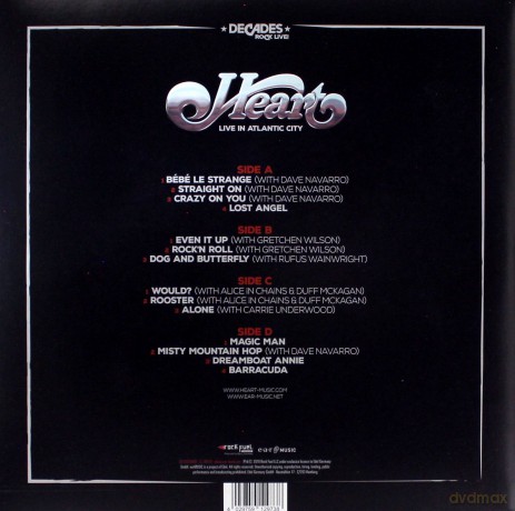 Heart: Live in Atlantic City [2xWinyl]