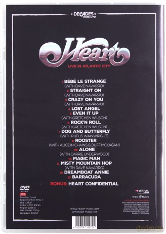 Heart: Live in Atlantic City [DVD]