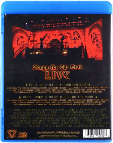 King Diamond: Songs For The Dead Live [Blu-Ray]