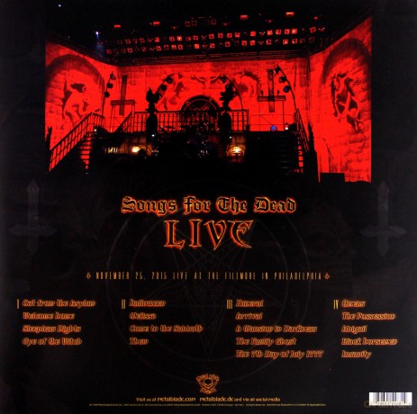 King Diamond: Songs For The Dead Live [2xWinyl]
