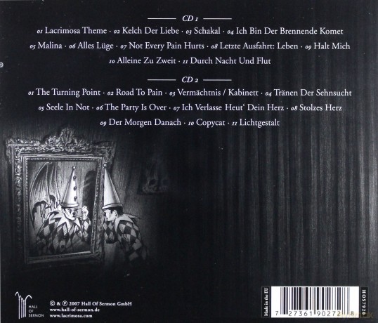 Lacrimosa: Lichtjahre [2CD]