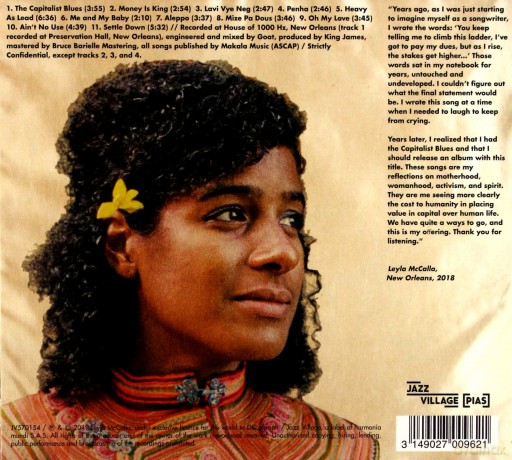 Leyla McCalla: The Capitalist Blues (digipack) [CD]