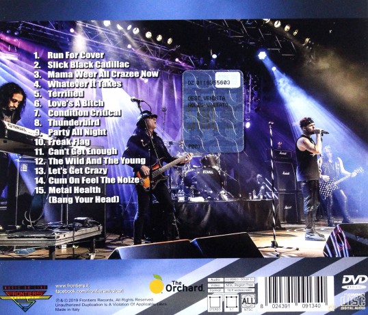 Quiet Riot: One Night In Milan [CD]+[DVD]