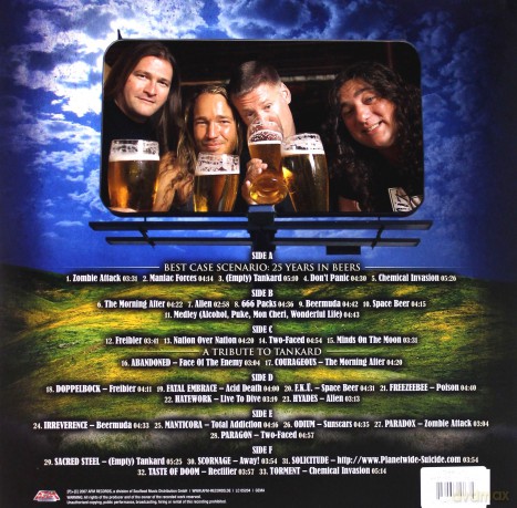 Tankard: Best Case Scenario - 25 Years In Beers (Green) [3xWinyl]