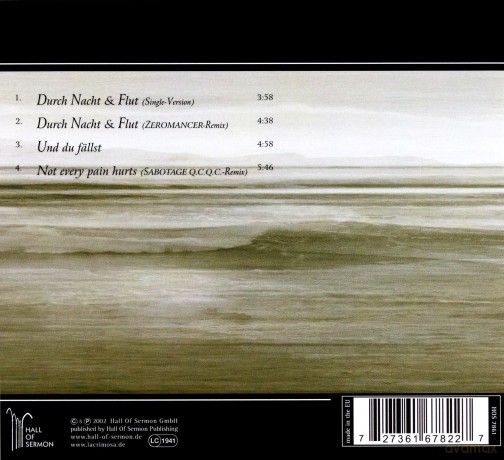 Lacrimosa: Durch Natcht Und Flut II (digipack) [CD]