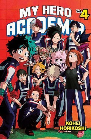 My Hero Academia - Akademia bohaterów (Tom 4) - Kohei Horikoshi [KOMIKS]