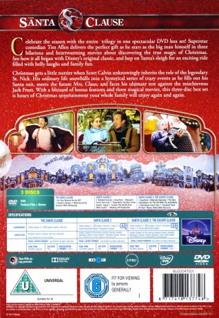 The Santa Clause 1-3 (Disney) [BOX] [3DVD]