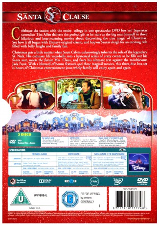 The Santa Clause 1-3 (Disney) [BOX] [3DVD]